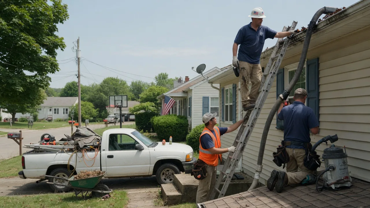 Gutter Installation in Maeystown, IL near me